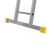 Square Rung Extension Ladder 3.57m DOUBLE