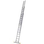 Square Rung Extension Ladder 4.14m TRIPLE