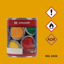 RAL 1004 GOLDEN YELLOW 1L Paint