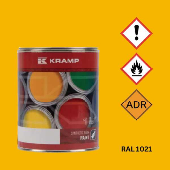 RAL 1021 RAPE YELLOW 1L Paint RAL 1021 RAPE YELLOW 1L Paint
