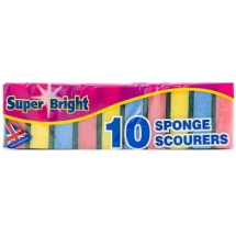 Sponge scourer XL 10 pcs