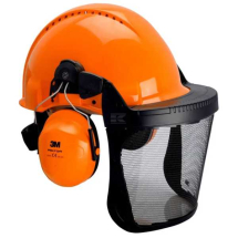 Complete Orange Helmet G3000M