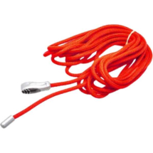 Elastic rope 8mm x 8m, red