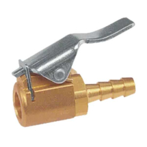 Tyre air nozzle 6mm hose Thumb Valve Clip / Clamp
