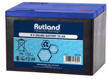 Fencer battery 9V 130Ah Rutland Fencer battery 9V 130Ah Rutland