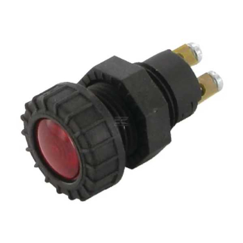 RED WARNING LIGHT 12V 2W RED WARNING LIGHT 12V 2W