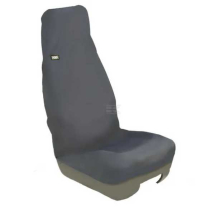 Seat cover fast fit front grey