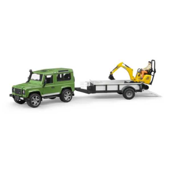 Land Rover with trailer+digger TOY 1:16 (4yrs +) Land Rover with trailer+digger TOY 1:16 (4yrs +)