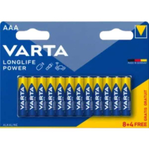 AAA BATTERY 8 + 4 Pack~ Varta