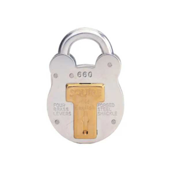 660 Old English Padlock with Steel Case 64mm 660 Old English Padlock with Steel Case 64mm