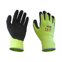 Scan Yellow Foam Latex Glove