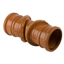 110mm 0-90 Deg D/S Adj Bend Brown 110mm 0-90 Deg D/S Adj Bend Brown