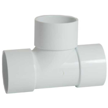 32mm Tee 92.5 Deg Solvent Waste White