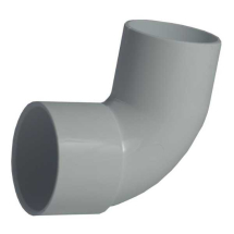 40mm 90 Degree Spigot Bend Solvent Waste White