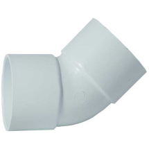 40mm 45 Degree Obtuse Bend Solvent Waste White 40mm 45 Degree Obtuse Bend Solvent Waste White