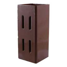 Fence Post Extender 100mm x 100mm Brown / Red