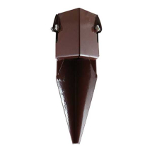 Post Repair Spike Support 4inchx4inch ( 100x100 ) Brown / Red