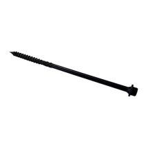 Timber-Fast 1/4 x 6inch Black Screws (50)