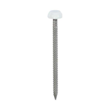 40mm Polymer Headed Pin White Box Of 250