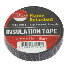 PVC Insulation Tape Electrical 18mm x 25M BLACK