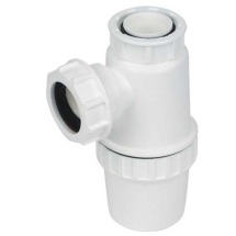 40mm Bottle Trap 76mm Seal White