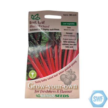 LEAF BEET RHUBARB CHARD RHS AG M SEEDS LEAF BEET RHUBARB CHARD RHS AG M SEEDS