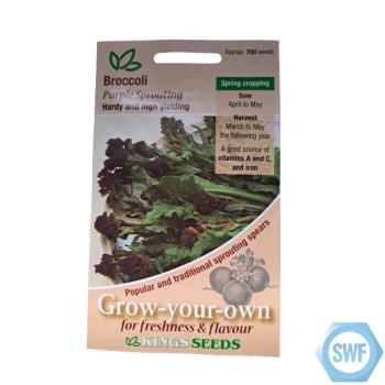 BROCCOLI PURPLE SPROUTING SEEDS BROCCOLI PURPLE SPROUTING SEEDS