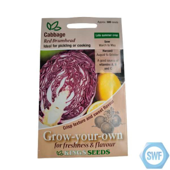 CABBAGE RED DRUMHEAD SEEDS CABBAGE RED DRUMHEAD SEEDS