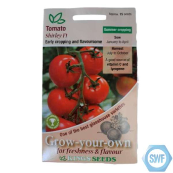 TOMATO SHIRLEY F1 RHS AGM SEEDS TOMATO SHIRLEY F1 RHS AGM SEEDS