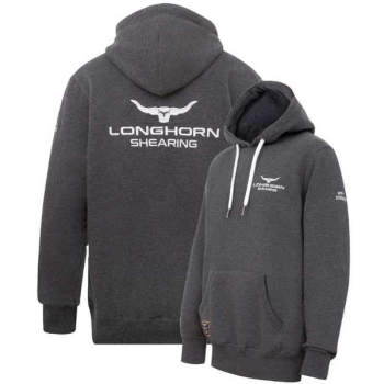 Longhorn Shearing Signature Hoodie Grey