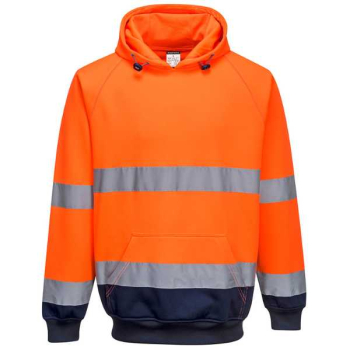 Hi Vis Contrast Hoodie Orange Hi Vis Contrast Hoodie Orange