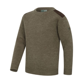 Hoggs of Fife Melrose Crew Pullover Meadow Green Hoggs of Fife Melrose Crew Pullover Meadow Green