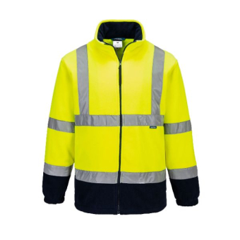 Hi Vis F301 Contrast Fleece Yellow / Navy Hi Vis F301 Contrast Fleece Yellow / Navy