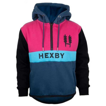 Hexby Mullet Shearing Hoodie Blue/ Pink Hexby Mullet Shearing Hoodie Blue/ Pink