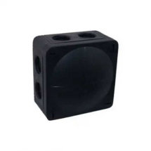 Combi 308/5 PVC Junction Box IP66 Black