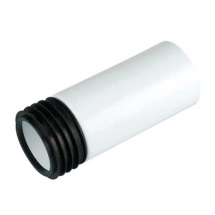 110mm WC Pan Connector Extension White