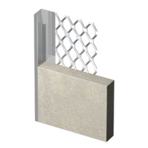 Plaster Stop Bead (Mesh Wing) Stainless 13mm x 3m PSB1330S