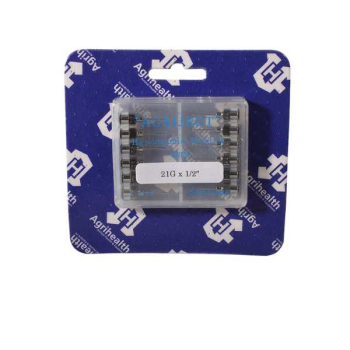 Needle Luer 21G x 1/2Inch Pk12 Needle Luer 21G x 1/2Inch Pk12