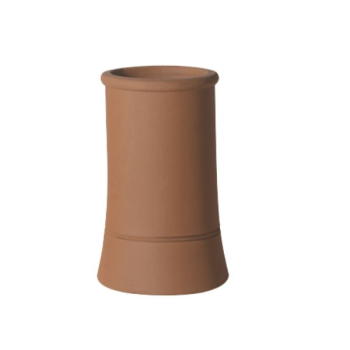 300mm Roll Top Chimney Pot Red 9.98kg 300mm Roll Top Chimney Pot Red 9.98kg