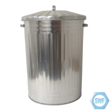 Galv Dustbin + Metal Lid 18inch Galv Dustbin + Metal Lid 18inch