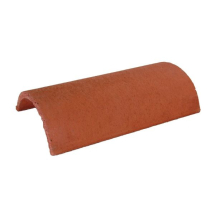 REDLAND HALF ROUND RIDGE TILE CONCRETE TERRACOTTA 450MM REDLAND HALF ROUND RIDGE TILE CONCRETE TERRACOTTA 450MM
