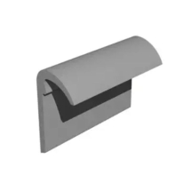 MARLEY SEGMENTAL RIDGE TILE ANTIQUE BROWN 450mm LONG MARLEY SEGMENTAL RIDGE TILE ANTIQUE BROWN 450mm LONG