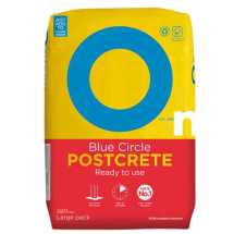 POSTCRETE 20Kg   Blue Circle >> NON RETURNABLE << POSTCRETE 20Kg   Blue Circle >> NON RETURNABLE <<