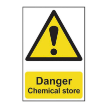 Sign Danger Agri Chemicals 200x300
