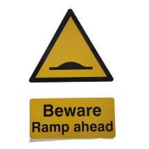 Sign Ramp Ahead 200x300