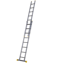Square Rung Extension Ladder 2.4m DOUBLE