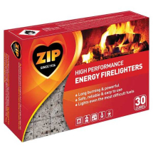 *Zip Firelighters Blocks (30 Cubes)