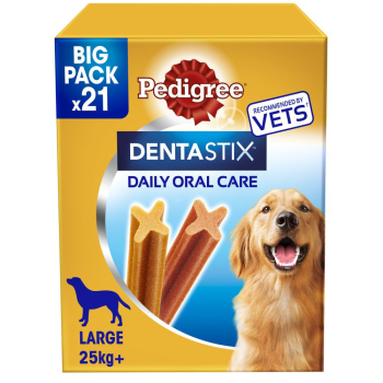 Pedigree Dentastix Large 21Pk Dog Treats Pedigree Dentastix Large 21Pk Dog Treats