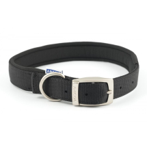 Ancol Collar Black 45-54cm Dog Collar