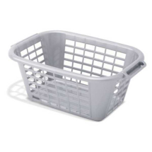Addis 40L Laundry Basket Metallic